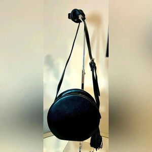 Gently Used ZARA BASIC Black Crossbody Bag